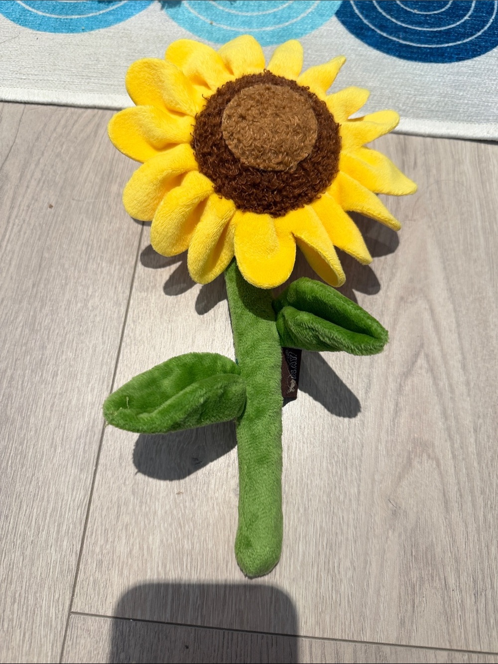 Plush Sunflower Toy for Dogs - Yellow Sunflower Plush